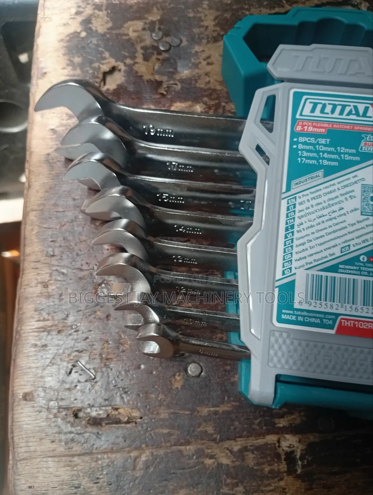 Ratchet Spanner Set Curve