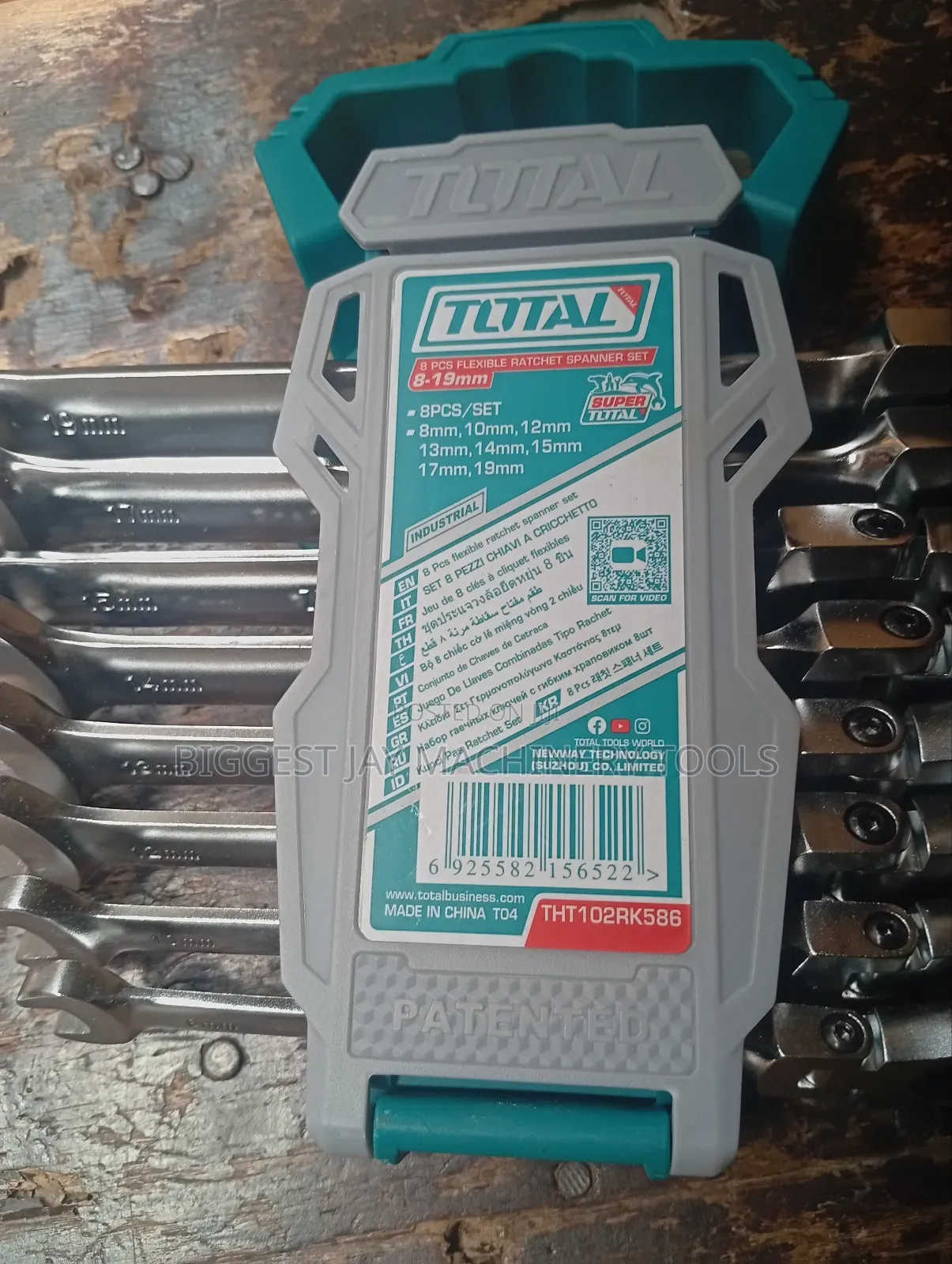 Ratchet Spanner Set Curve