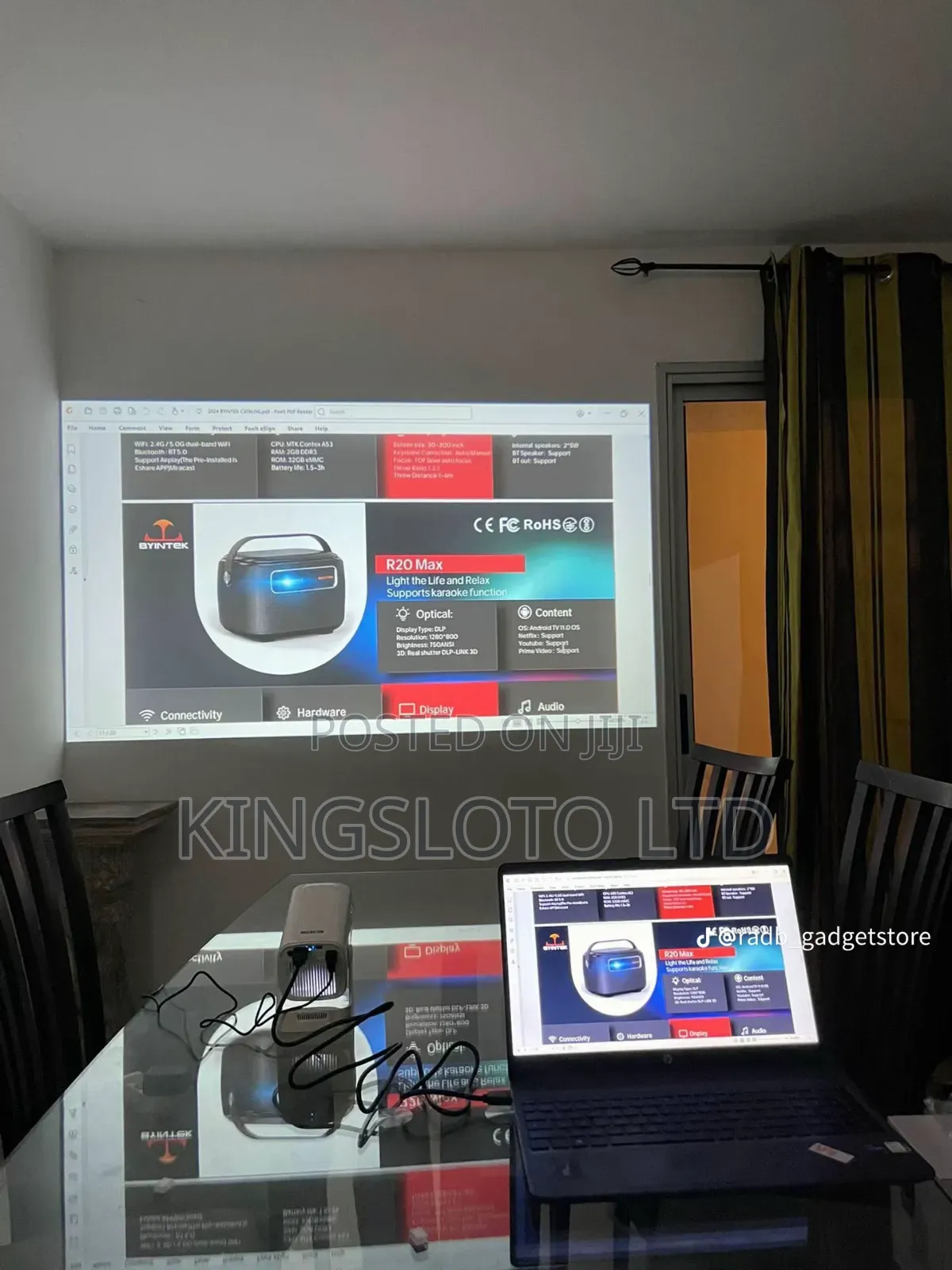 P30 Pro Max Game Projector