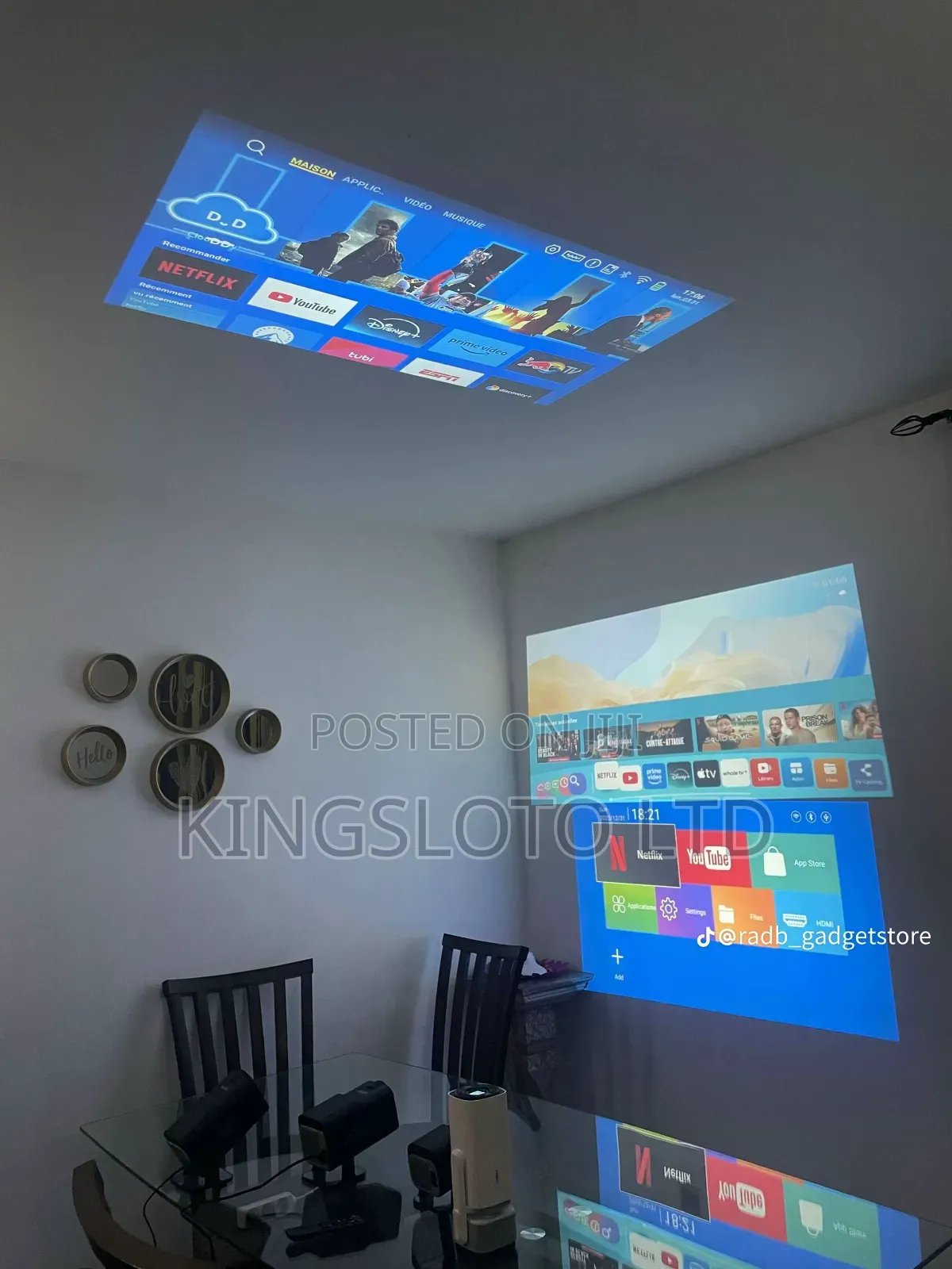 P30 Pro Max Game Projector