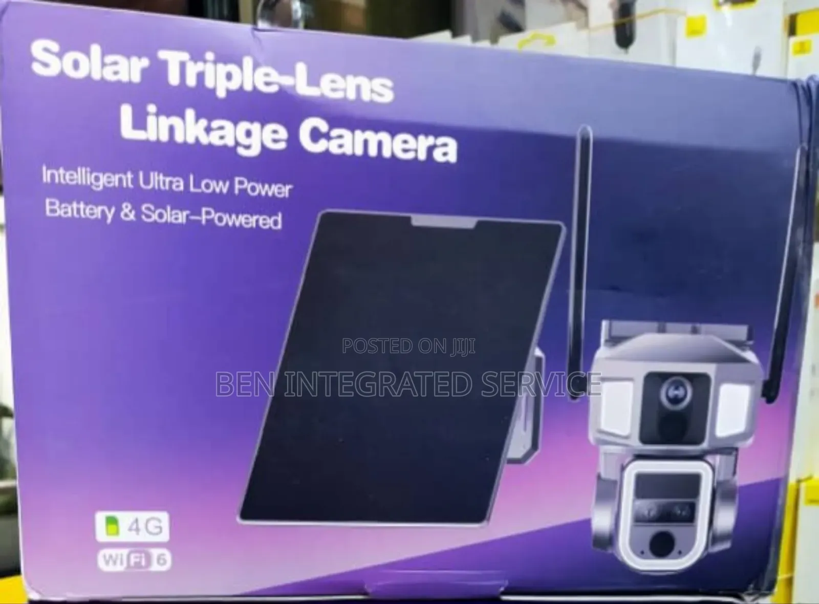 Solar Triple-Lens Linkage Camera