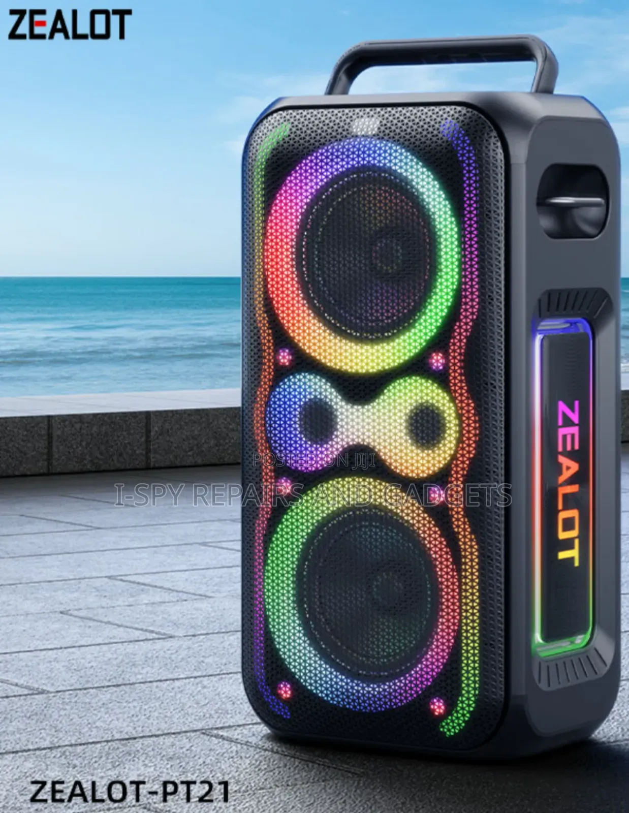 Zealot Pt-21 200w Bass Portable Bluetooth Speaker