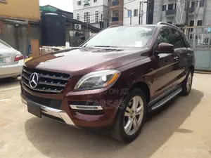 Mercedes-Benz M Class 2014 Red