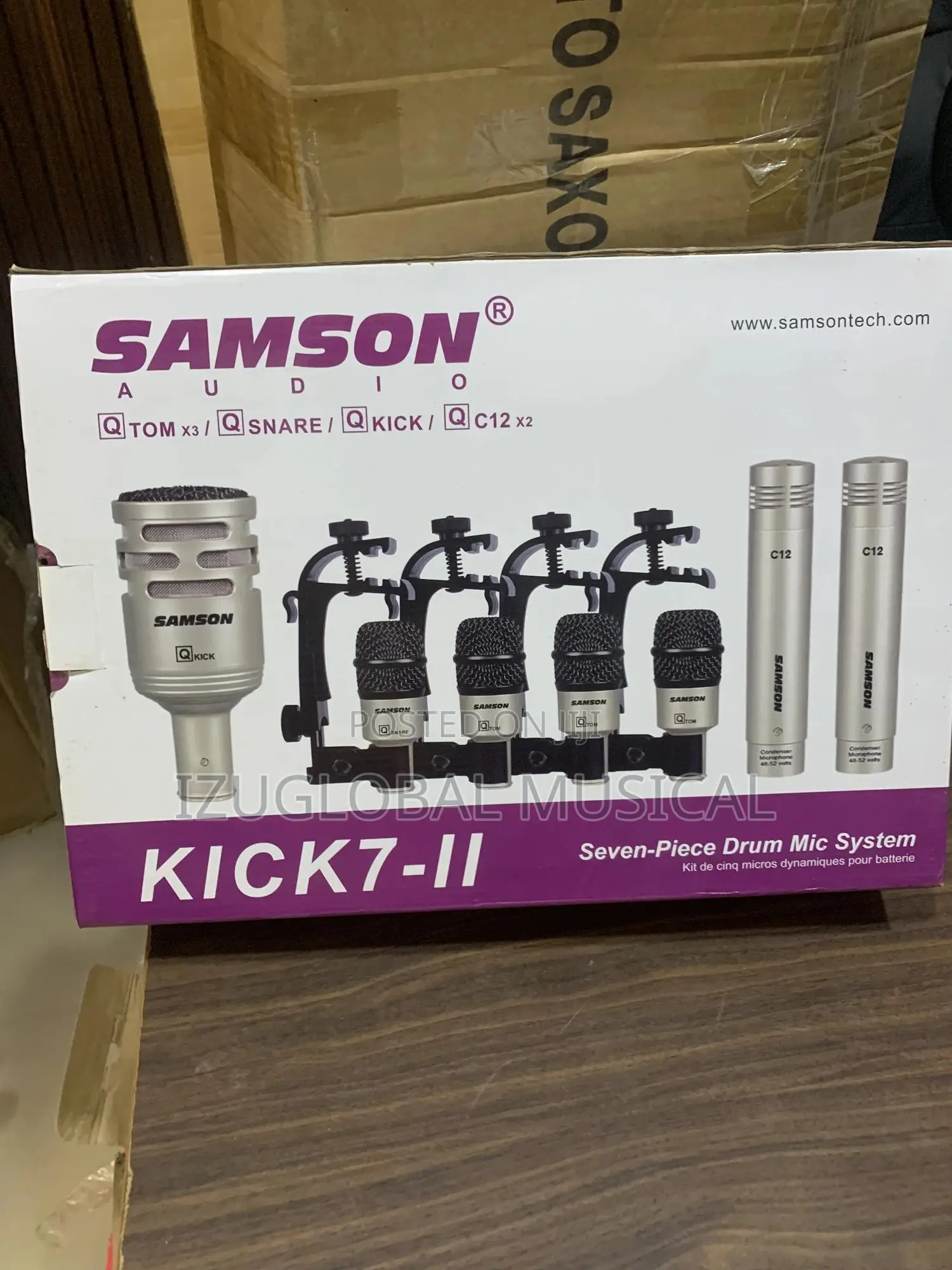 Original Samson Drum 7kick7-Ii