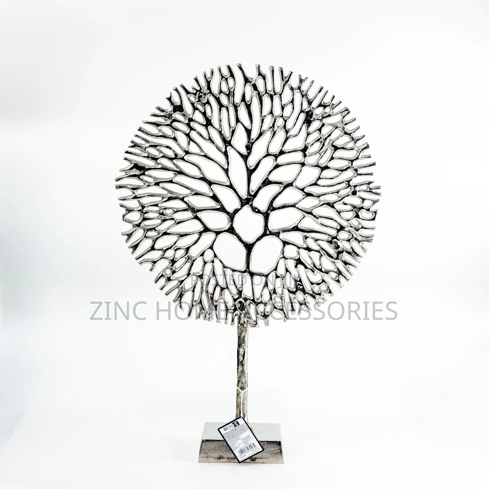 Silver Leaf Ornament