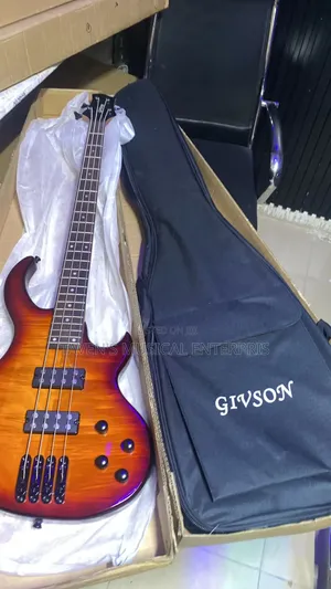 Givson Four String Active Bass Guitar