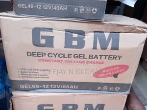 Solar GBM 65ahs 12v Dry Cell Battery