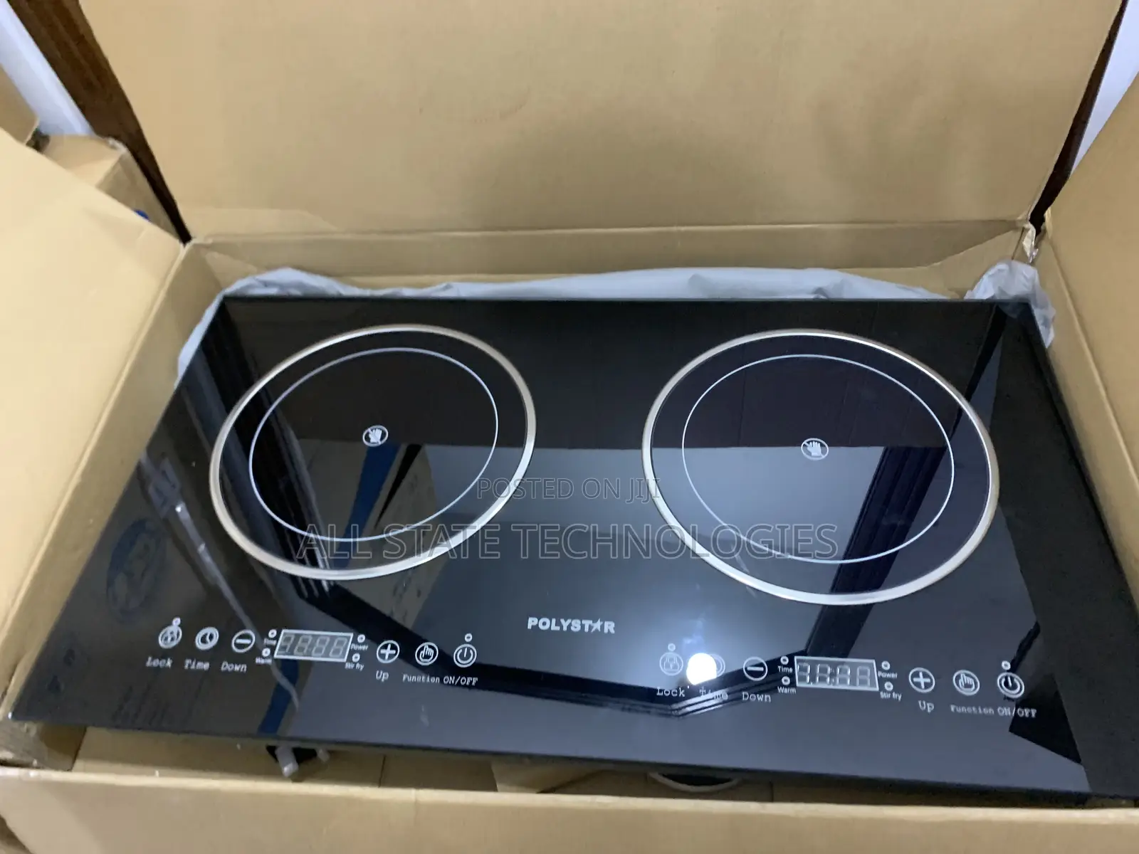 Polystar 2 Burner Built-in Infrared Electric Cooker