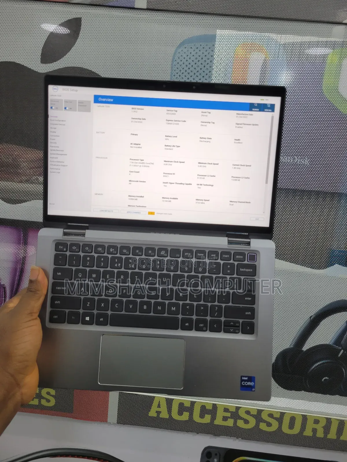 Laptop Dell Latitude 7320 16GB Intel Core I7 SSD 512GB