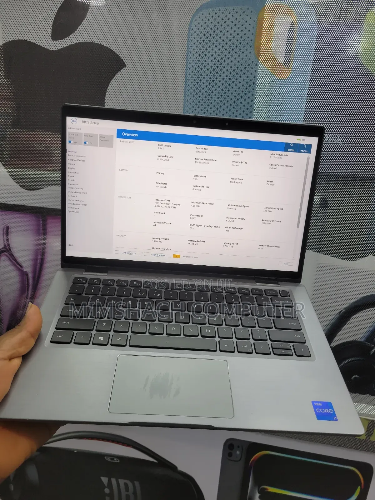 Laptop Dell Latitude 7320 16GB Intel Core I7 SSD 512GB