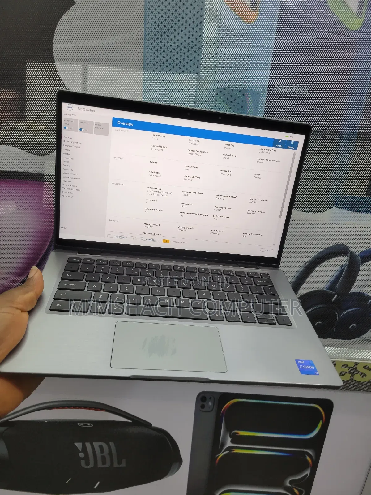 Laptop Dell Latitude 7320 16GB Intel Core I7 SSD 512GB