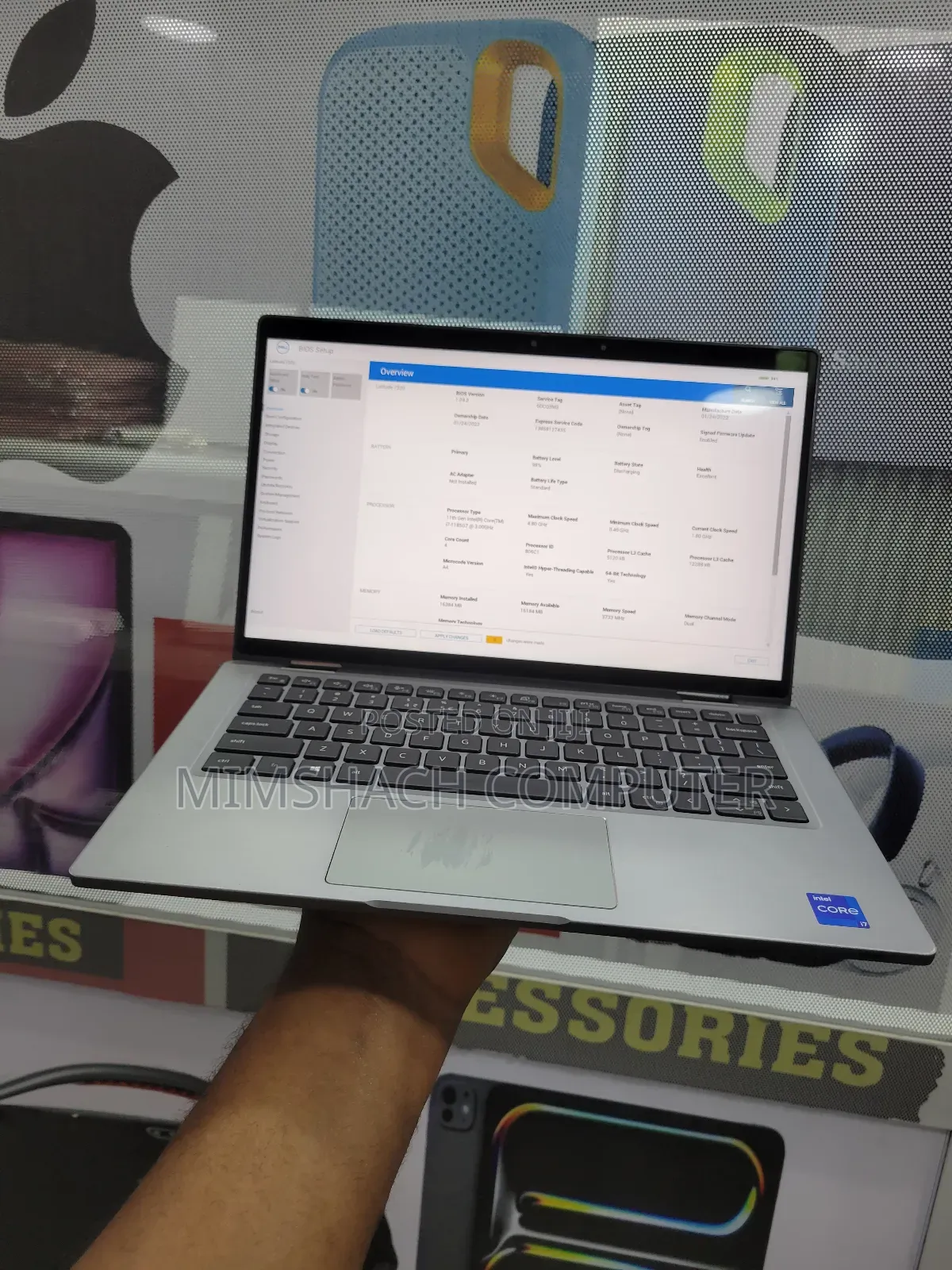 Laptop Dell Latitude 7320 16GB Intel Core I7 SSD 512GB