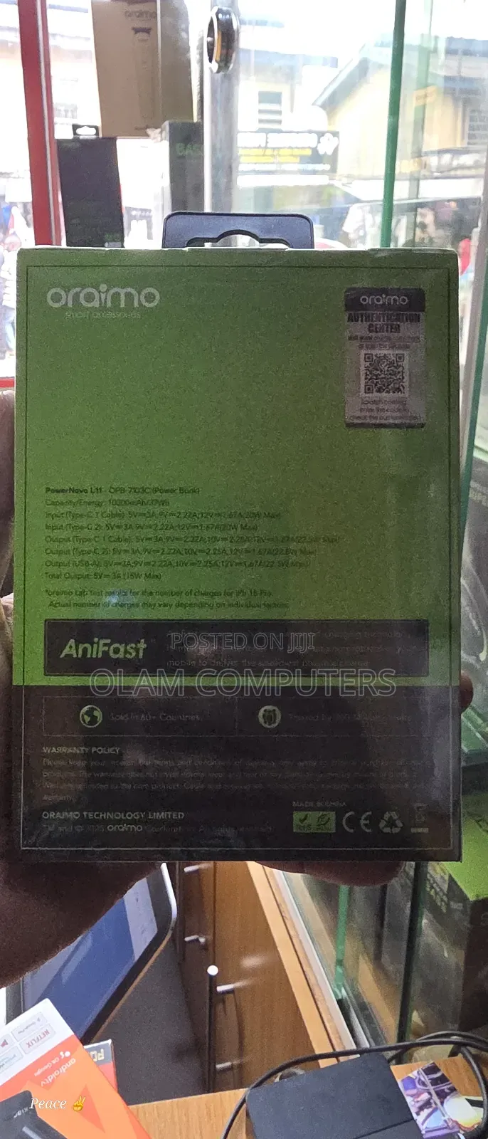 Oraimo Powernova L11 Opb-7103c