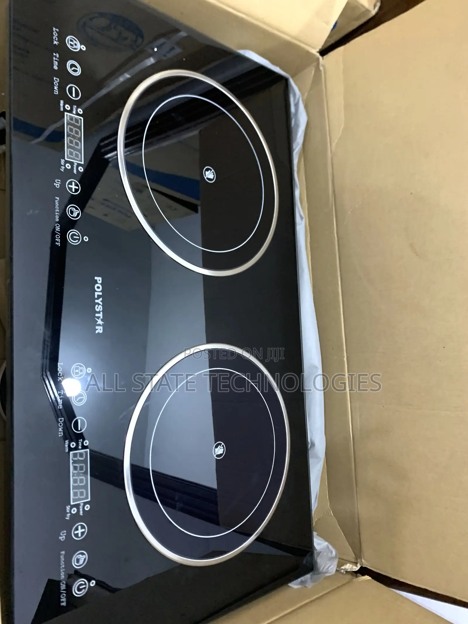 Polystar Dual Burner Infrared Kitchen Hob