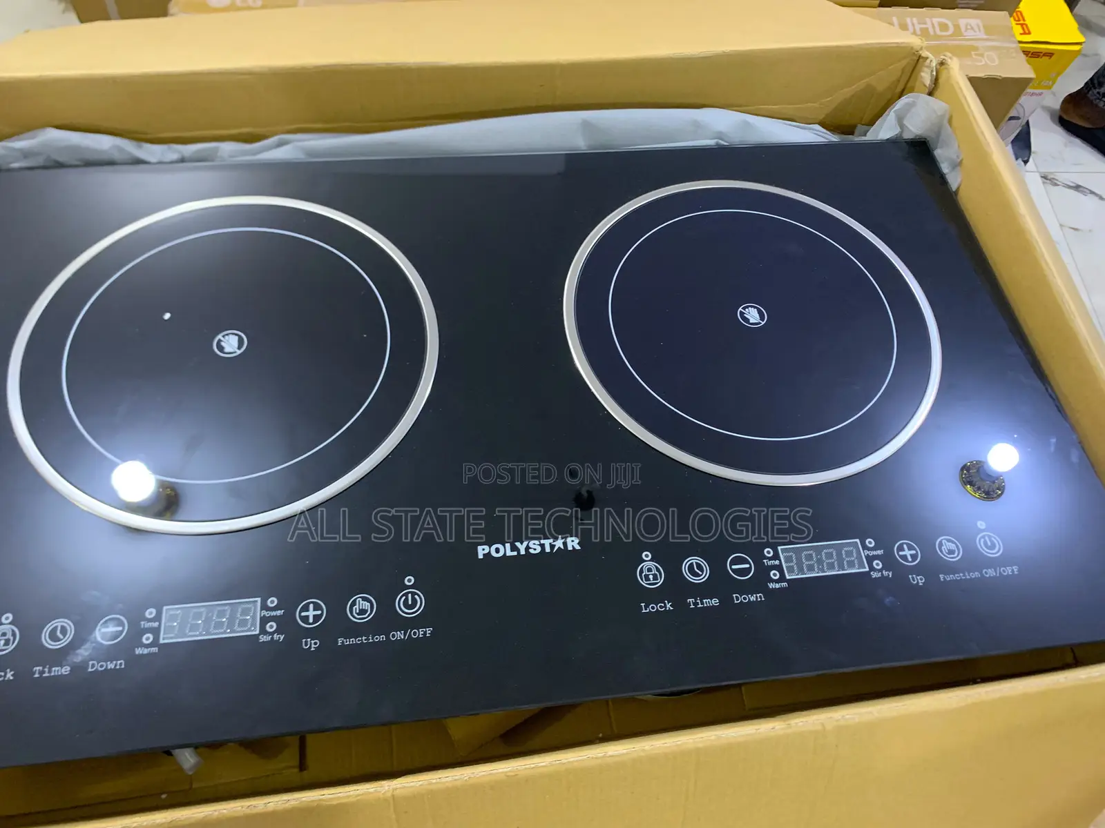 Polystar 2 Burner Ceramic Glass Cooktop