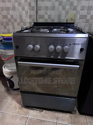 Maxi 50x50cm 3gas +1 Hot-Plate Cooker With Oven - (3+1)