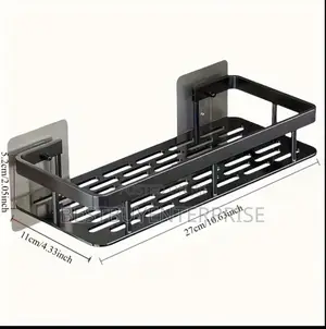 Single Wall Mount Bathroom/Kitchen Shelf