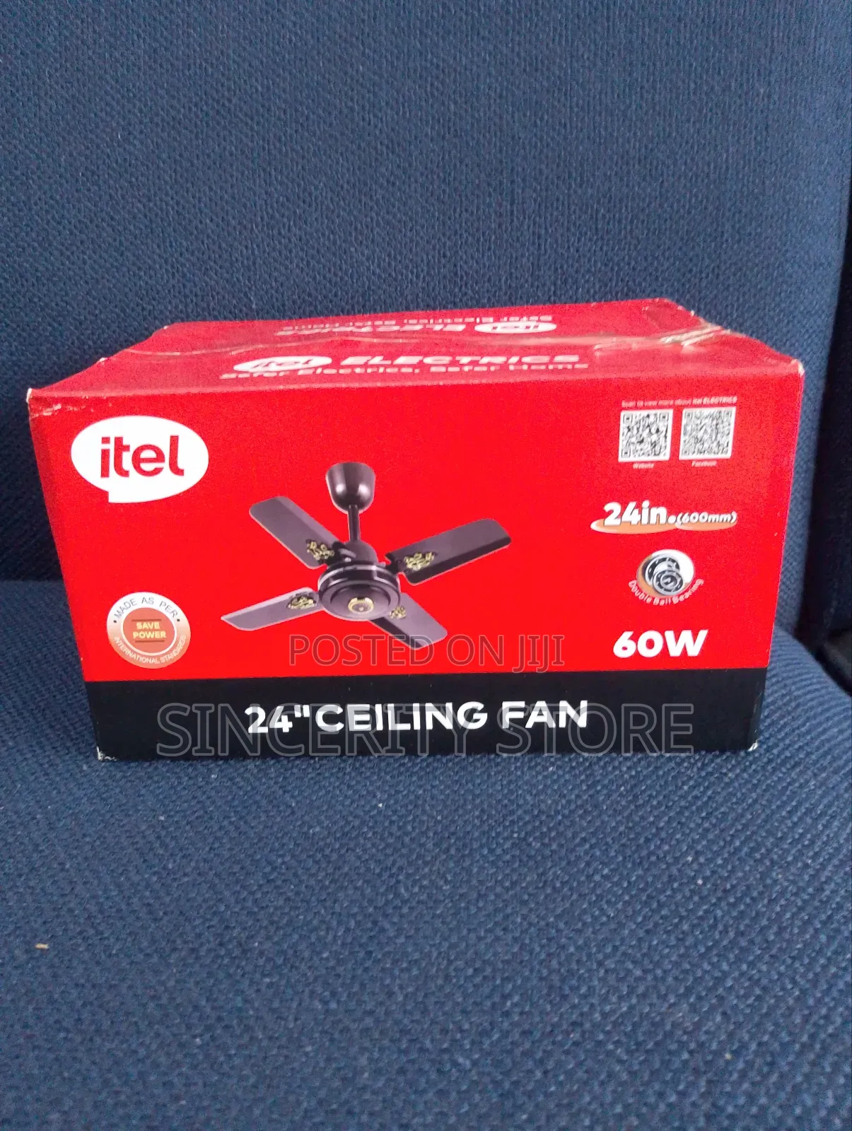 Itel 24" Ceiling Fan
