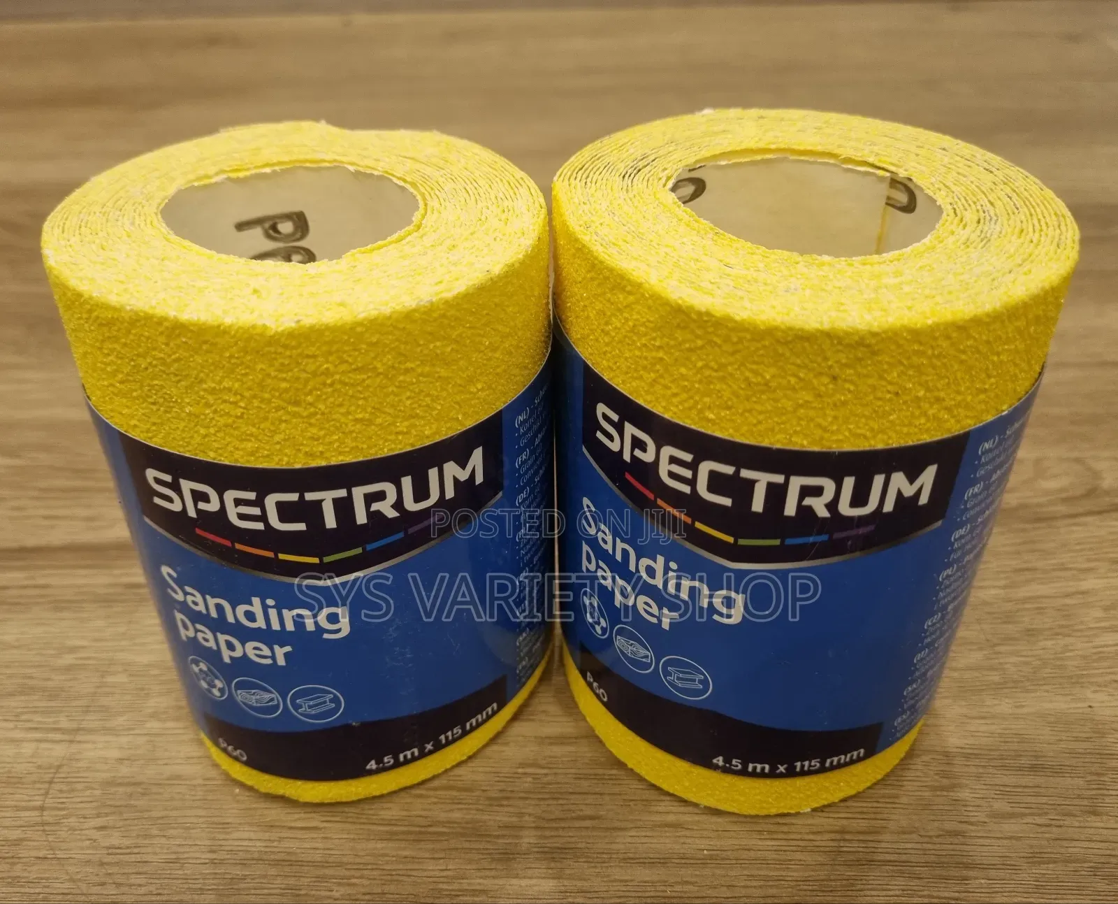 P60 Spectrum Sanding Paper