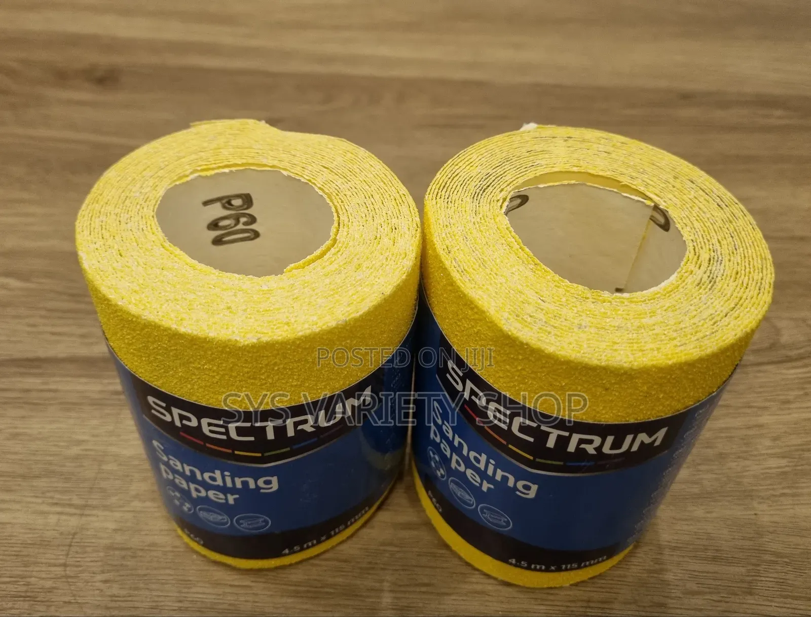 P60 Spectrum Sanding Paper