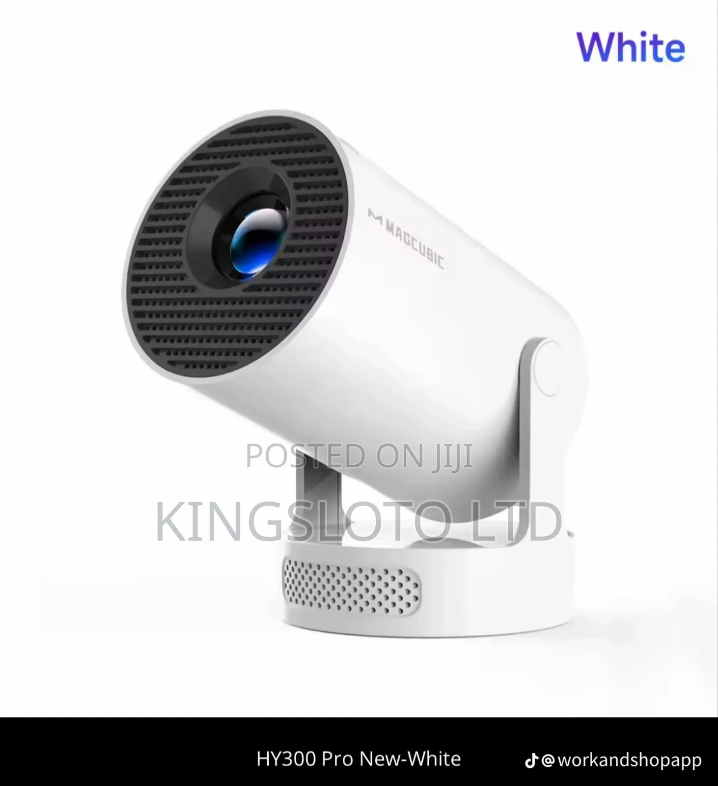 Smart Portable Recharge Projector