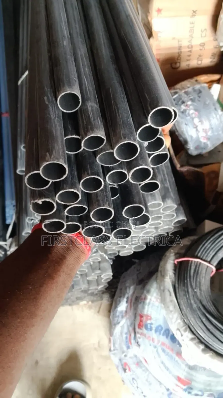 20mm Black PVC Pipe