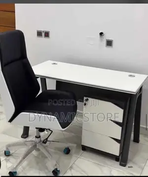 Office Table With Drawers With Chair