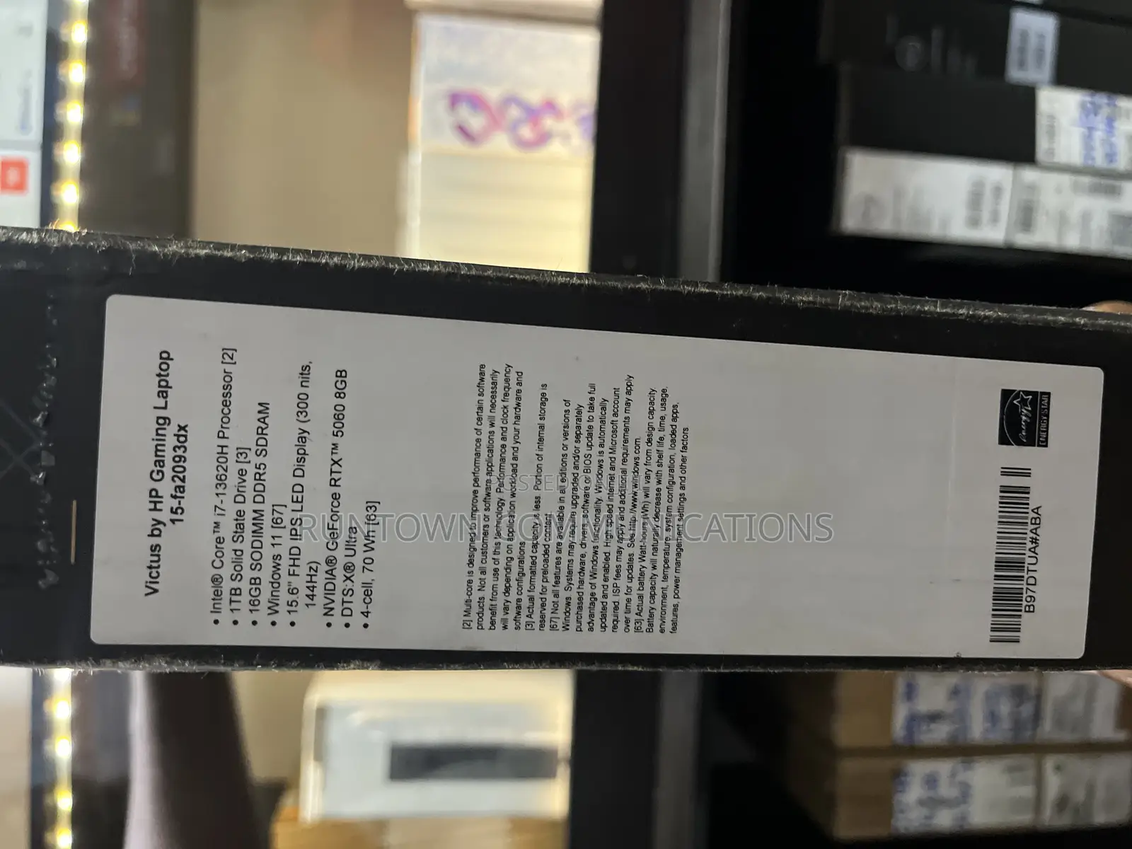 New Laptop HP Victus 15 16GB Intel Core i7 SSD 1T