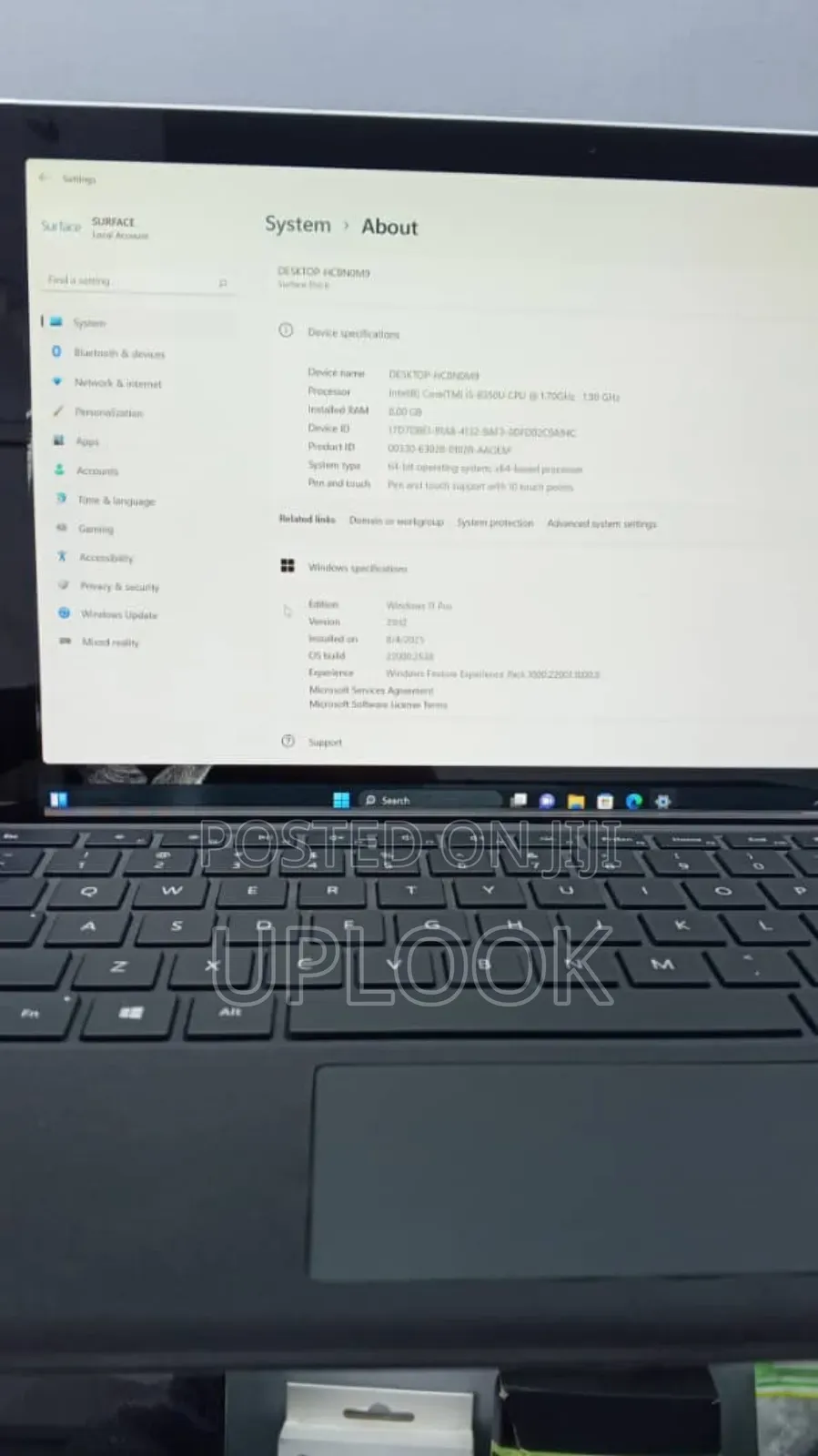 Laptop Microsoft Surface Pro 5 8GB Intel Core I5 SSD 256GB