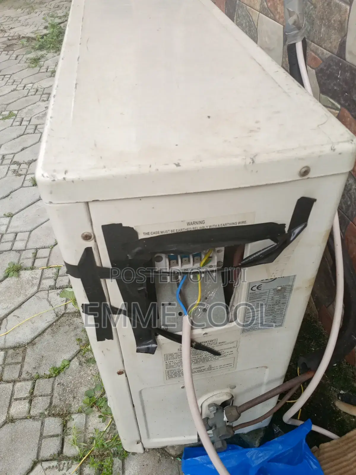 Servicing Installation of a/C and Fridge