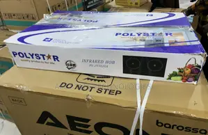 Polystar Built-in Glass Infrared 2 Burner