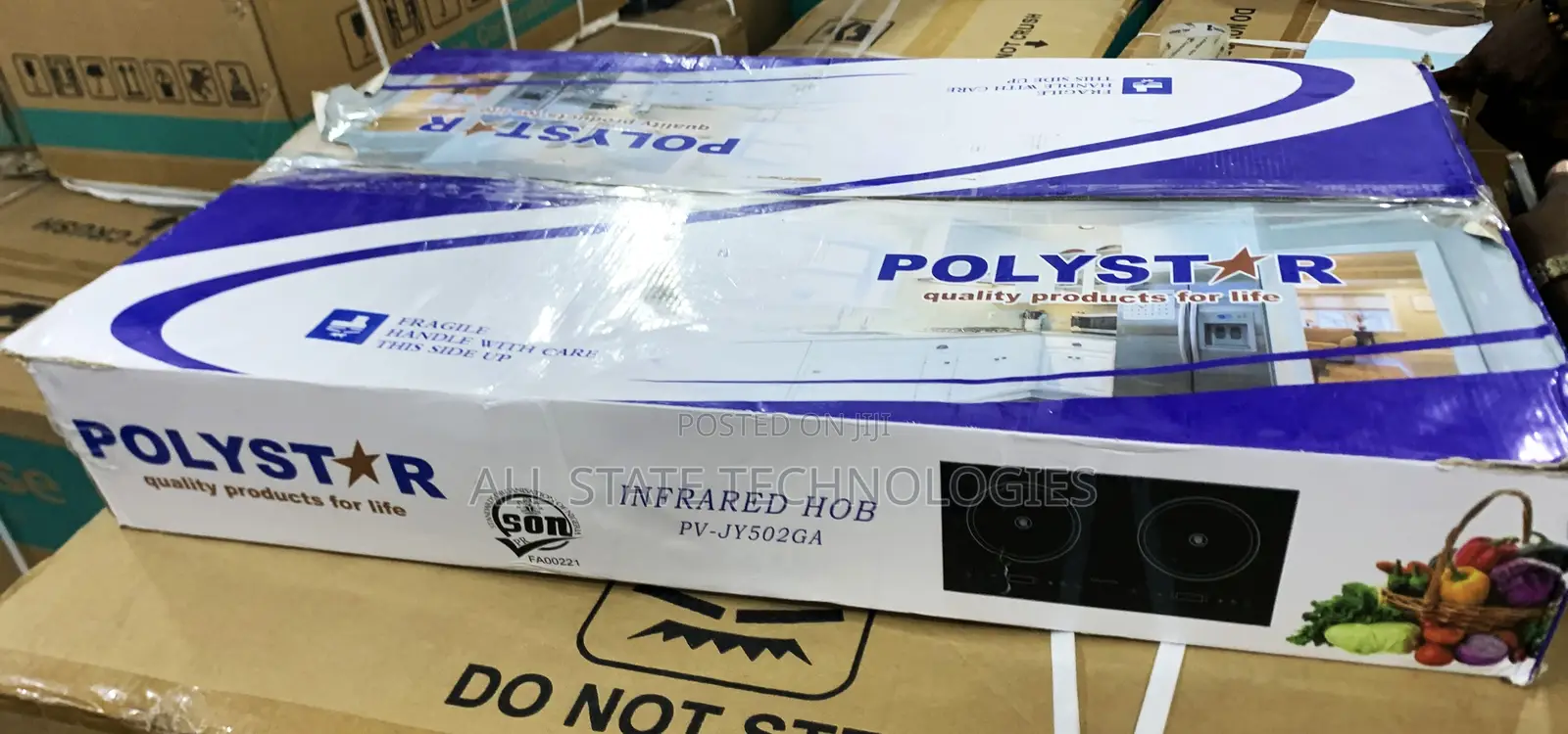 Polystar 2 Burner Ceramic Electric Stove
