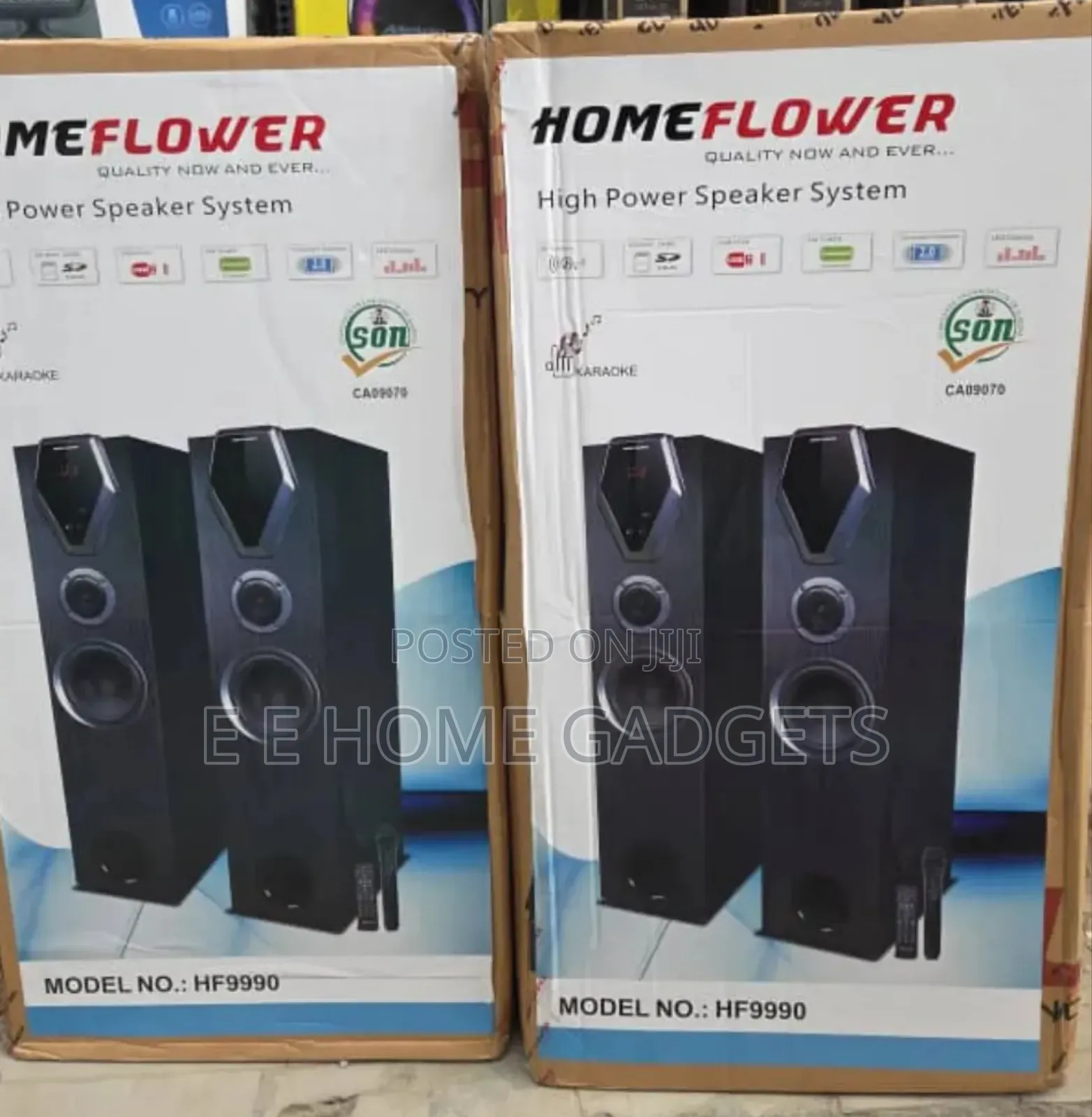 Home Flower High Power Speaker System, Hf 9990