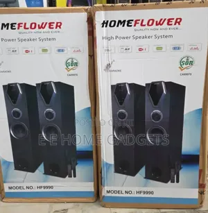 Home Flower High Power Speaker System, Hf 9990