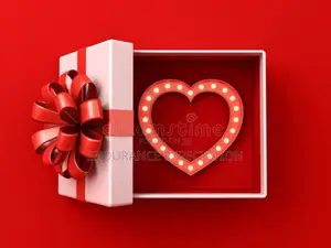 Red Color Gift Box