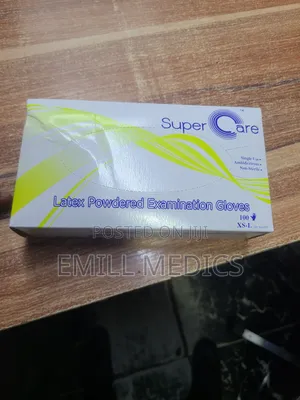Latex Powdered Examination Gloves