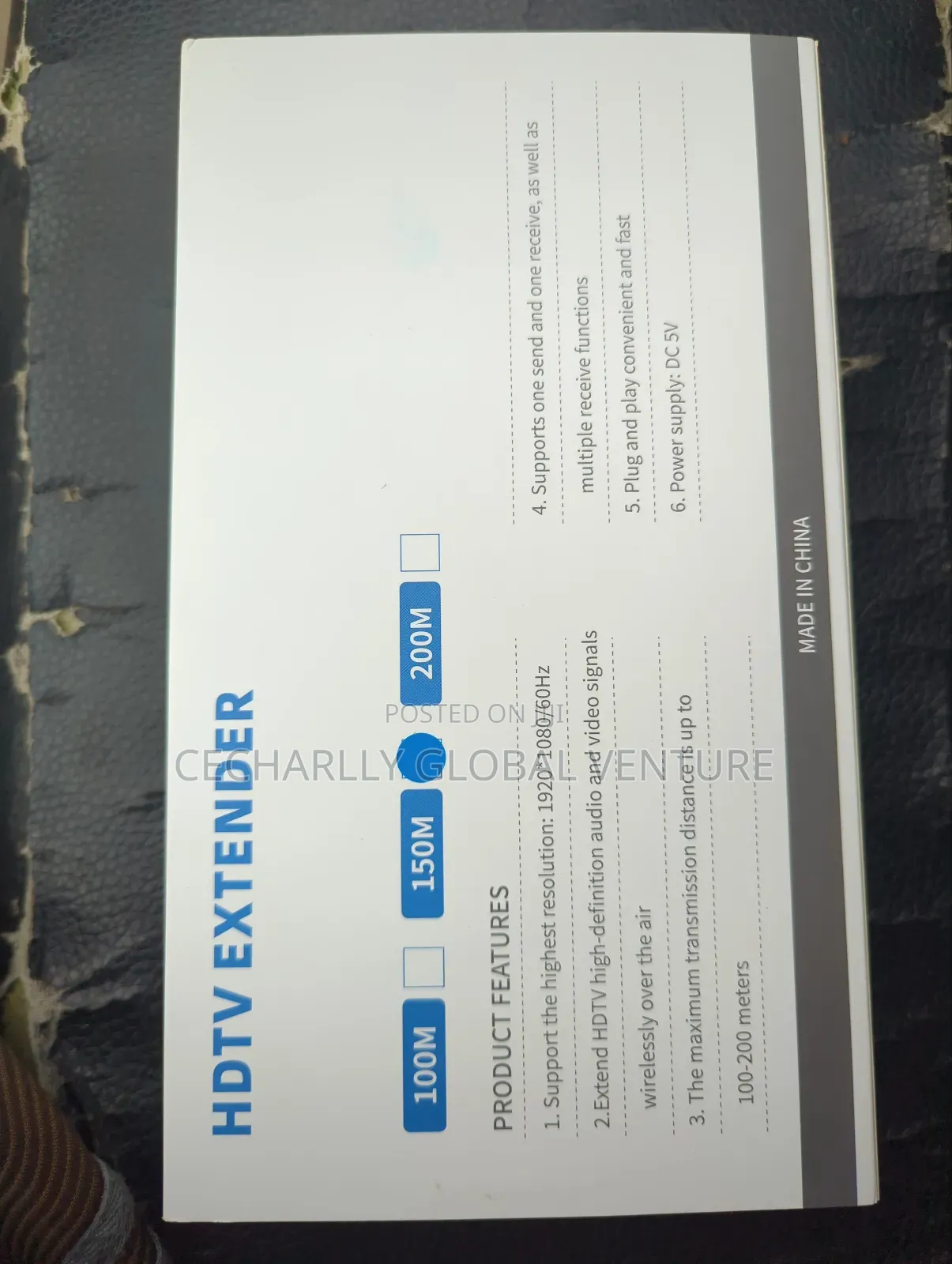 1tx to 4rx Wireless Hdmi Extender (150m)