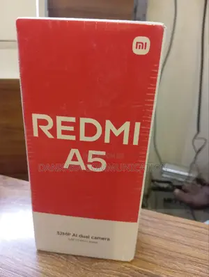 New Xiaomi Redmi A5 4G 128 GB Black