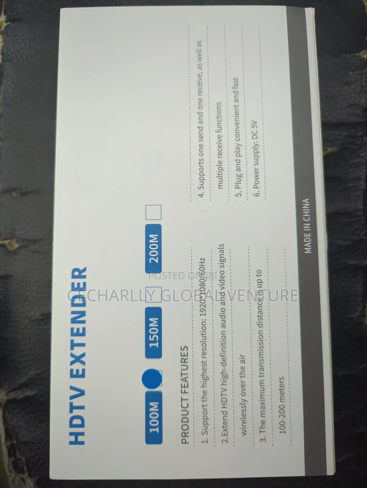 1tx to 4rx Wireless Hdmi Extender (100m)
