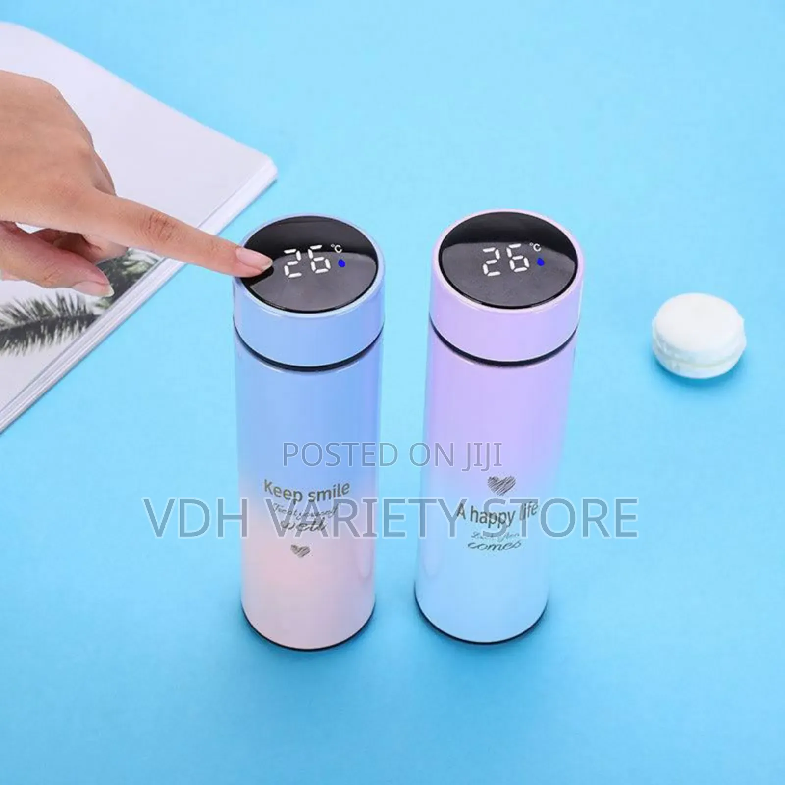 Two Toned Temperature Flask/Mug