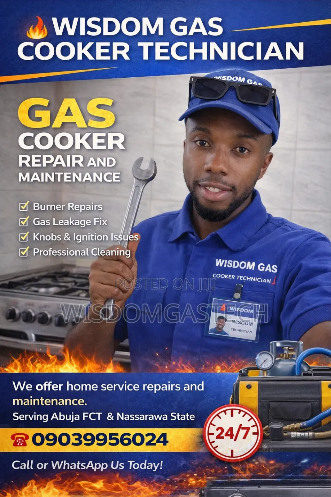 Gas Cooker Maintenance