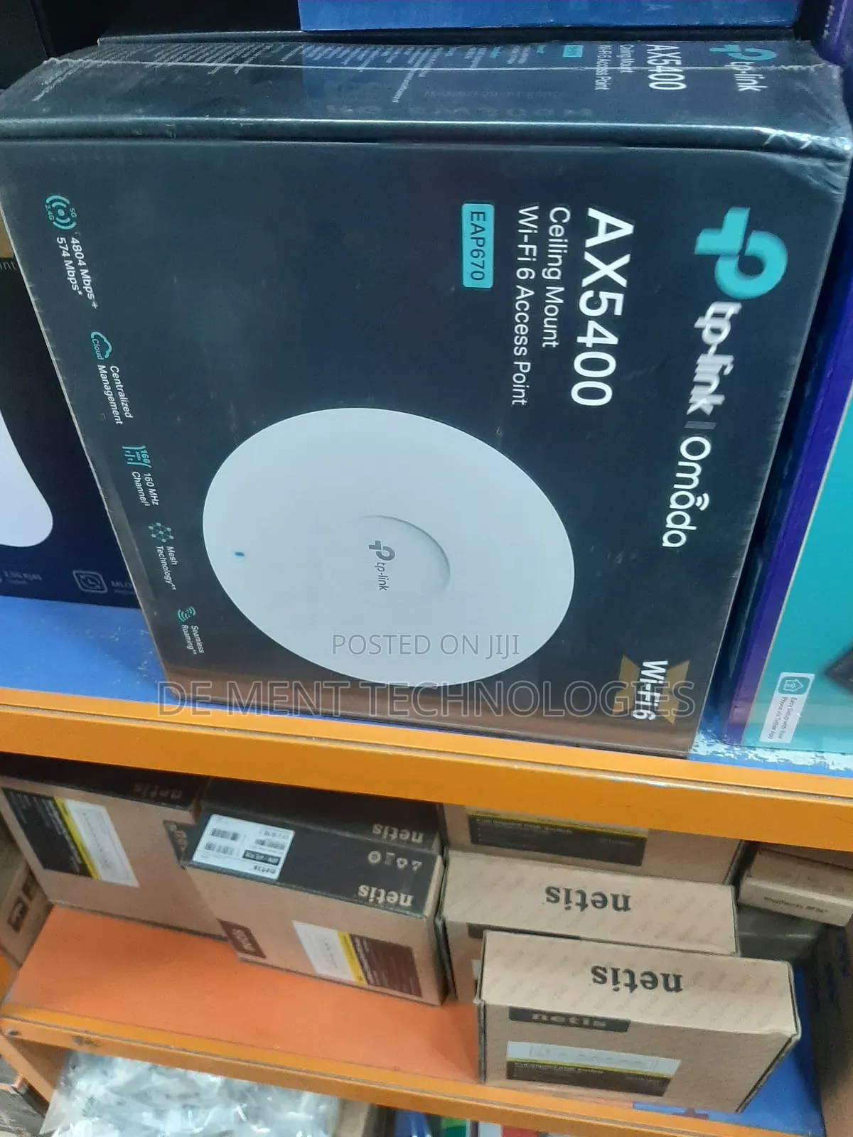 Tp-Link Eap670 Ax5400 Ceiling Mount Wifi 6 Access Point