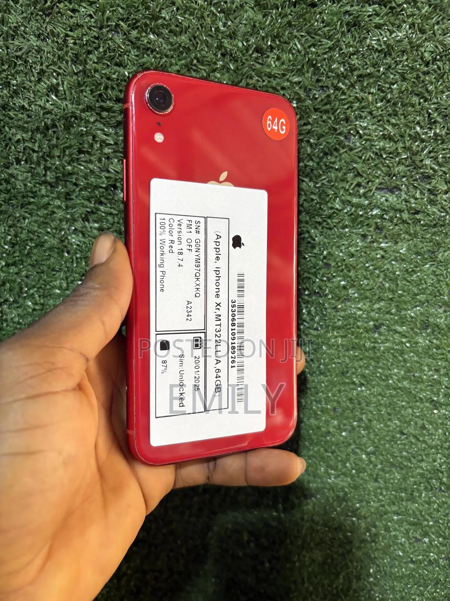 Apple iPhone XR 64 GB Red