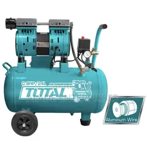 Total Air Compressor Silent And Oil Free 24 Lit