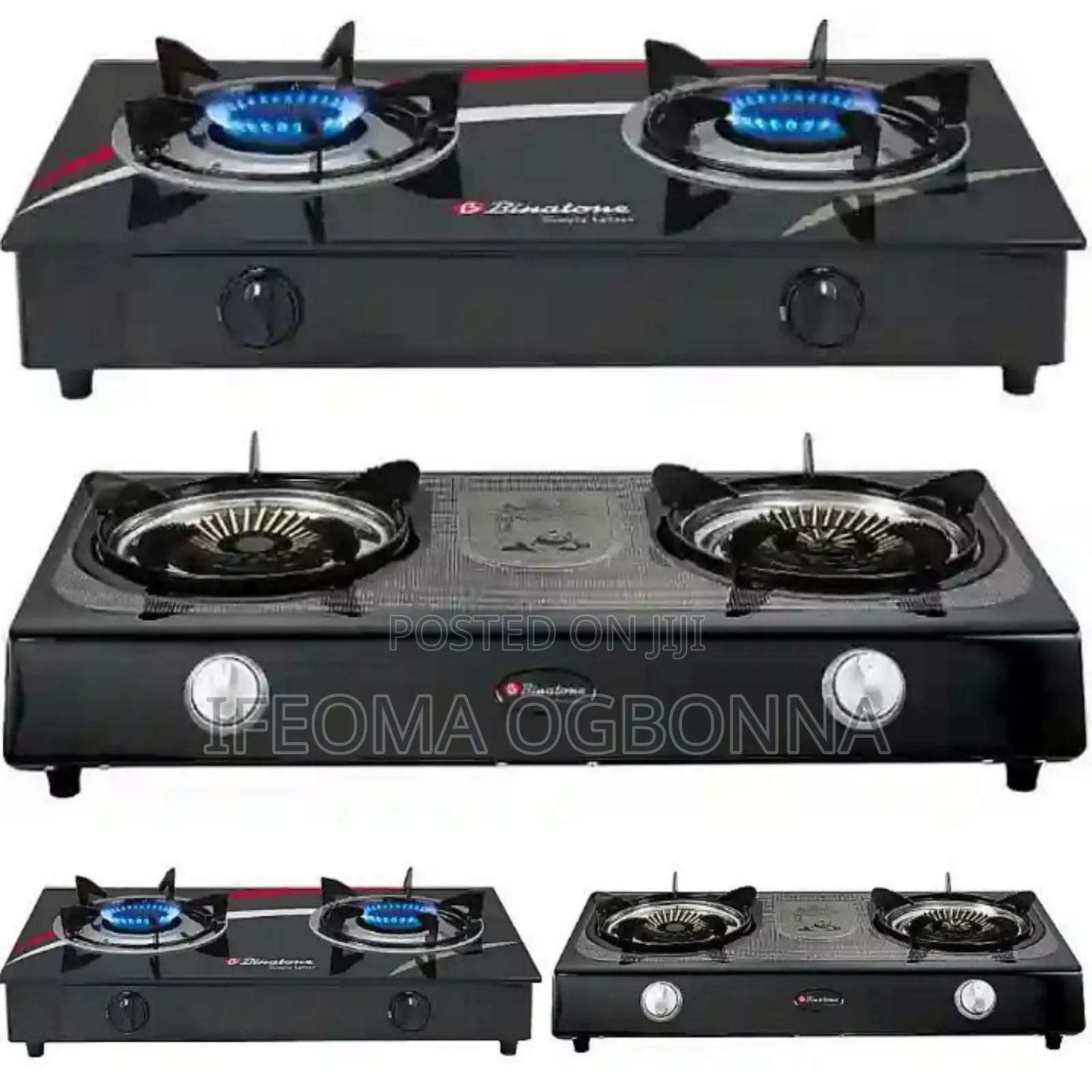 Table Top Gas Burner | Glass Only