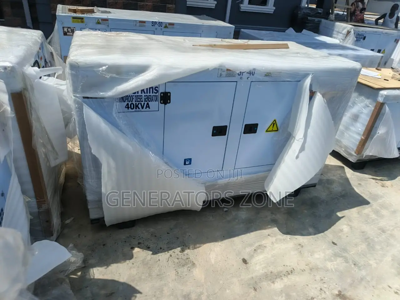 40kva Perkins Quiet Power Running Diesel Generator