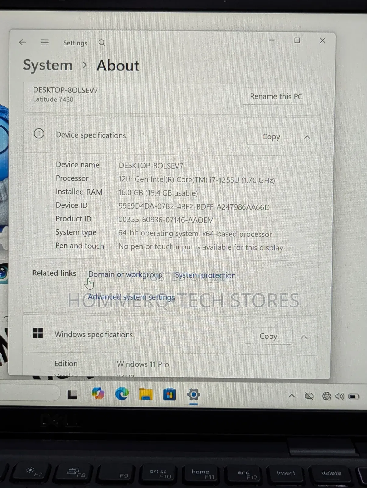 Laptop Dell Latitude 7430 16GB Intel Core I7 SSD 512GB