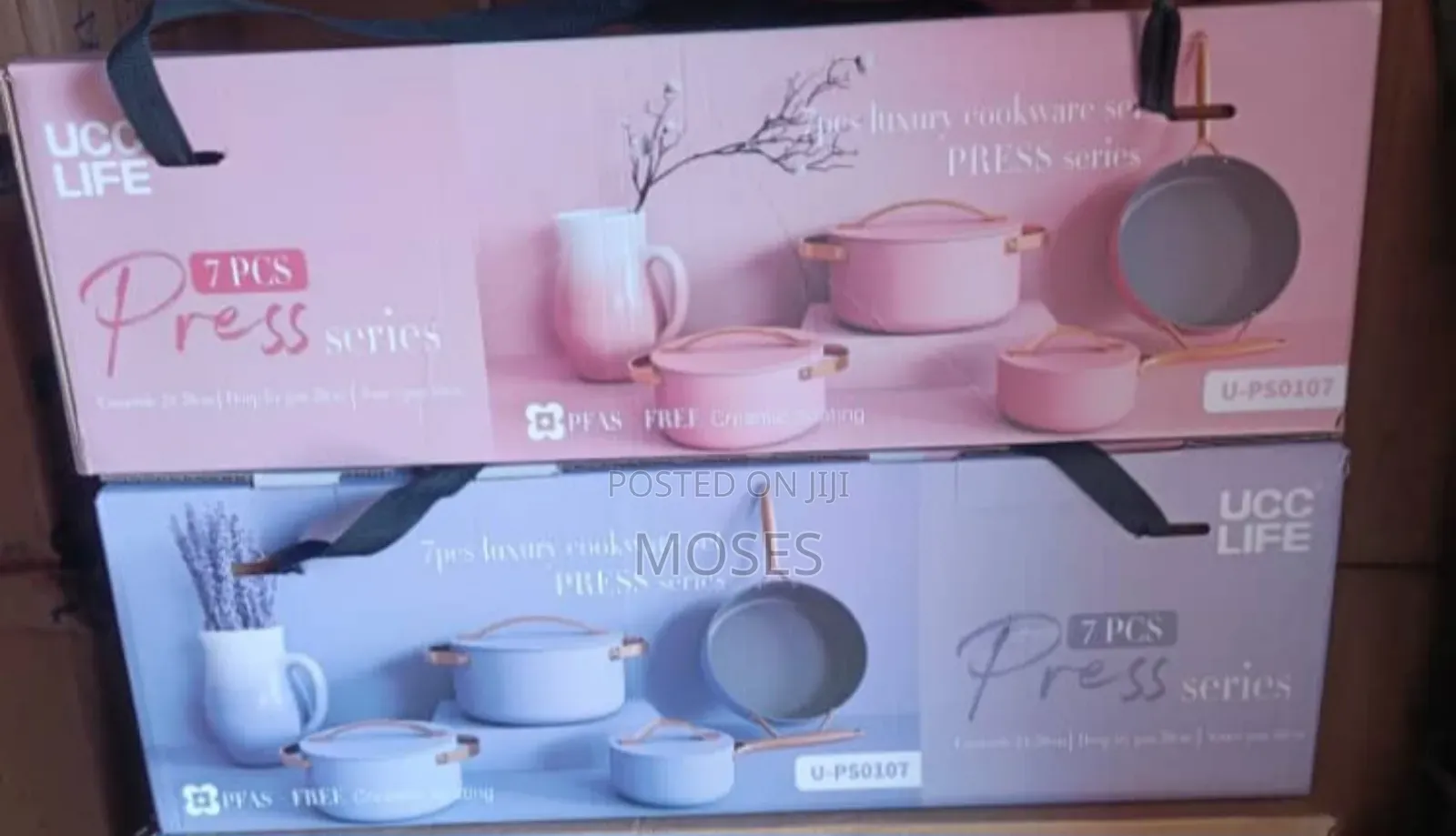 7 Pcs Luxury Cookware Set
