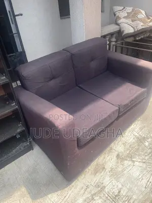 Neatly Used Grey Sofa