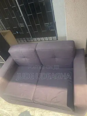 Neatly Used Grey Sofa